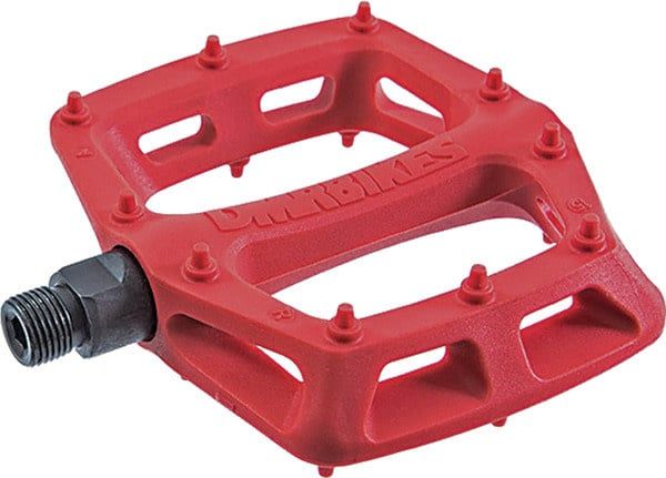 DMR V6 POLY FLAT PEDAL -RED