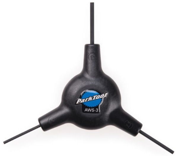 PARKTOOL AWS-3 3-WAY HEX Y-WRENCH