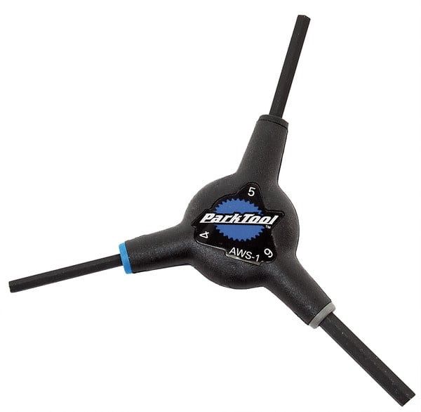PARKTOOL AWS-1 3-WAY HEX Y-WRENCH