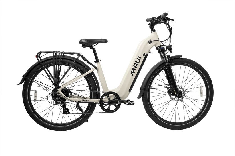 MAUI E BIKE- BRONTE Step through -2025, Color: White