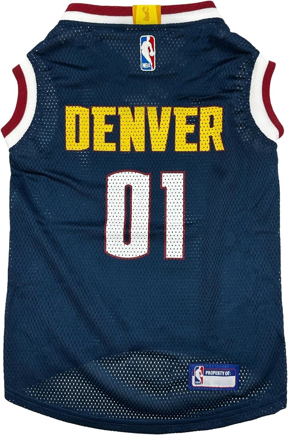 Pets First Denver Nuggets Jersey, Size: X-Small