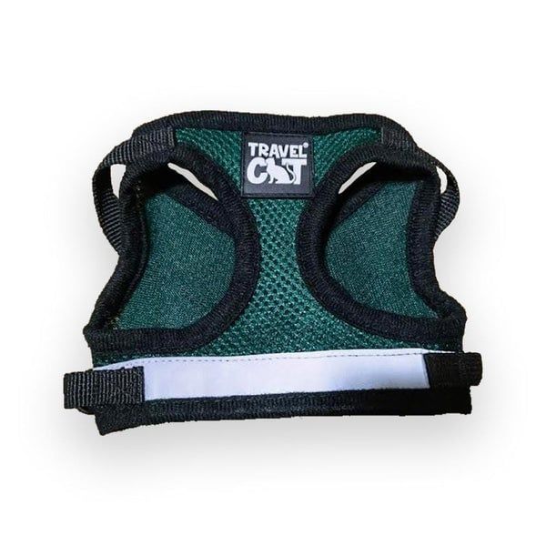 Travel Cat True Adventurer Harness and Leash Emerald