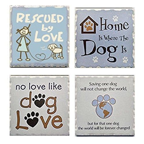 Dog Speak Coaster Dog Love Set FINAL SALE