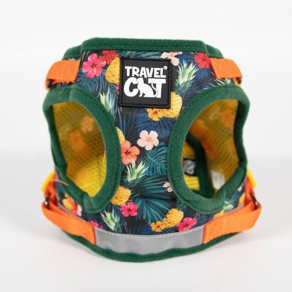 Travel Cat True Adventurer Harness and Leash Hawaiian Shirt