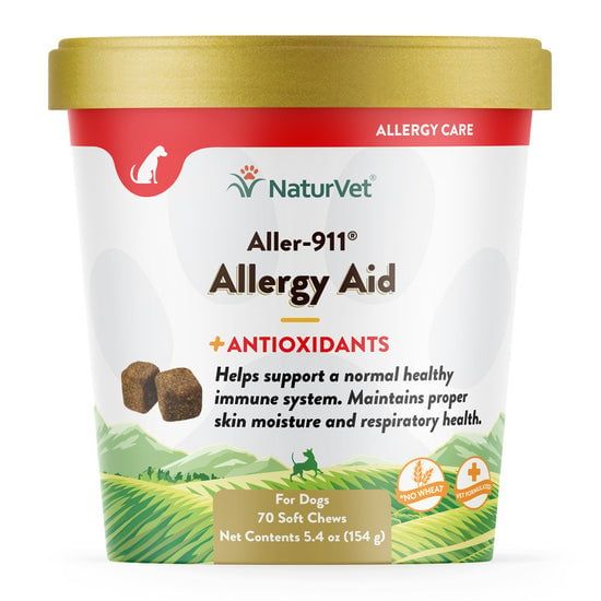 Nature Vet Soft Chews Allergy Aid + Antioxidants 70ct