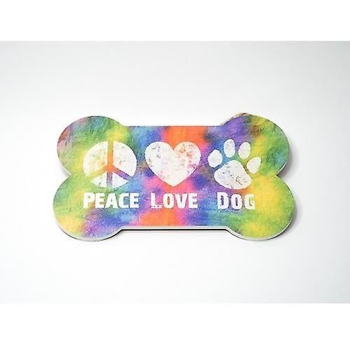 Dog Speak Sign Bone Rope Peace Love Dog FINAL SALE