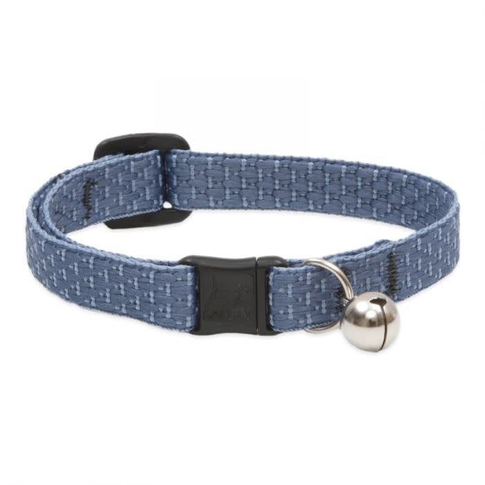 Lupine Eco Cat Collar Mountain Lake with Bell 1/2&quot; 8-12