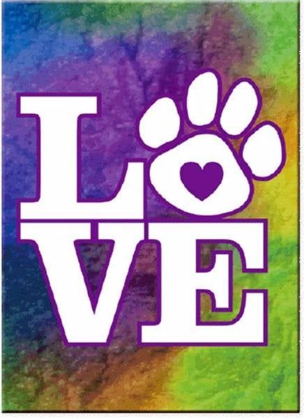 Dog Speak Magnet Small Love FINAL SALE