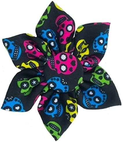 Huxley &amp; Kent Halloween Pinwheel Sugar Skulls S FINAL SALE