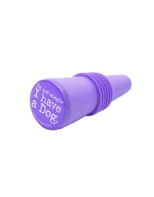 Dog is Good Wine Bottle Stopper I&#39;m Not Single FINAL SALE