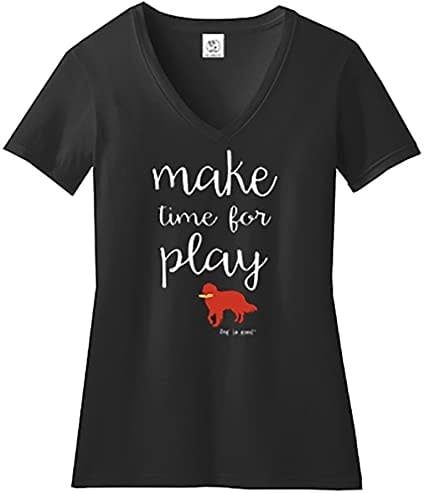 Dog is Good T-Shirt Make Time for Play (Final Sale)