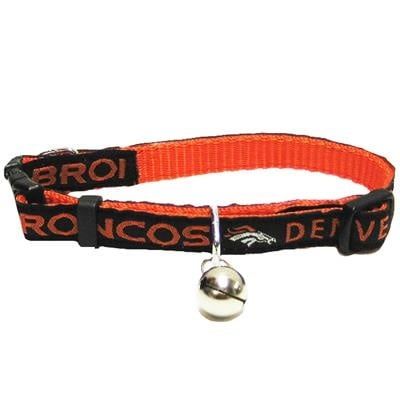 Pets First Denver Broncos Collar Cat
