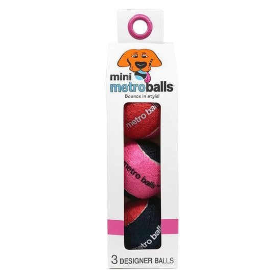 Metro Paws Mini Balls 3pk FINAL SALE
