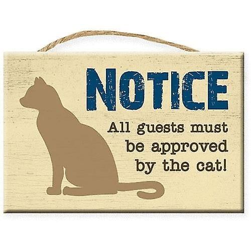 Dog Speak Sign Rope Notice All Guests...Cat FINAL SALE