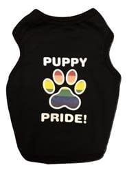 Canine Brands Puppy Pride Tank Black XL (FINAL SALE)