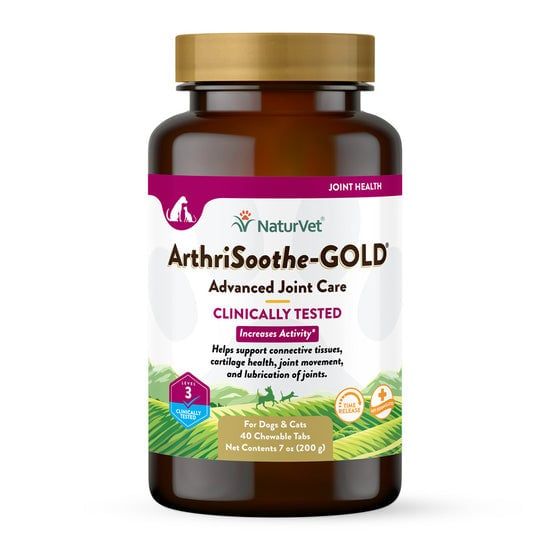 Nature Vet Tabs Arthrisooth Gold Level 3 40ct