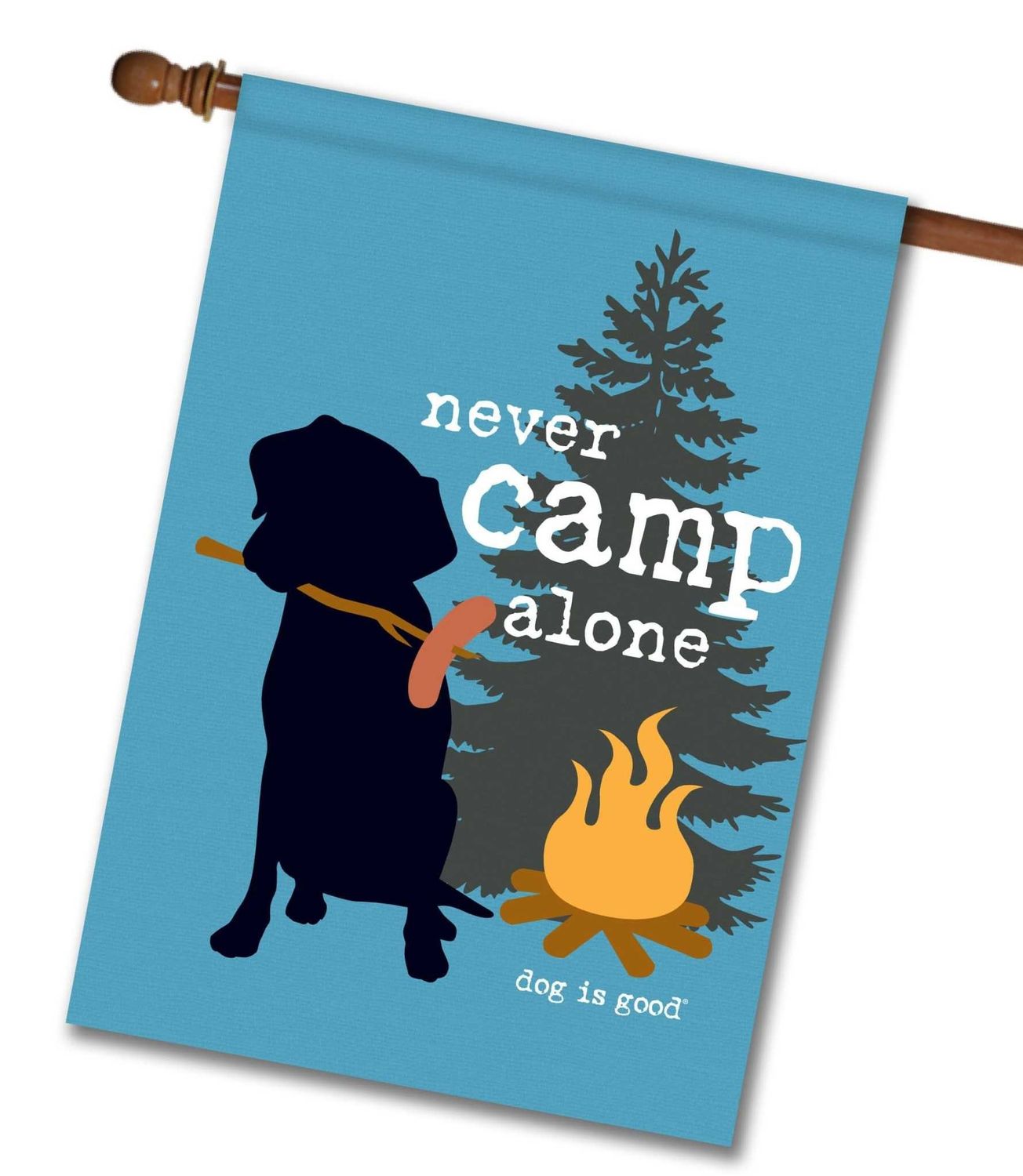 Gateway Lane Never Camp Alone Flag (FINAL SALE)