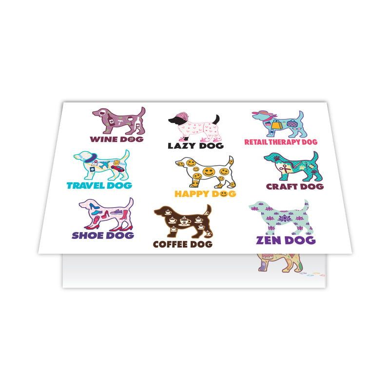 Dog Speak Card Birthday What Ever Kind of Dog... FINAL SALE