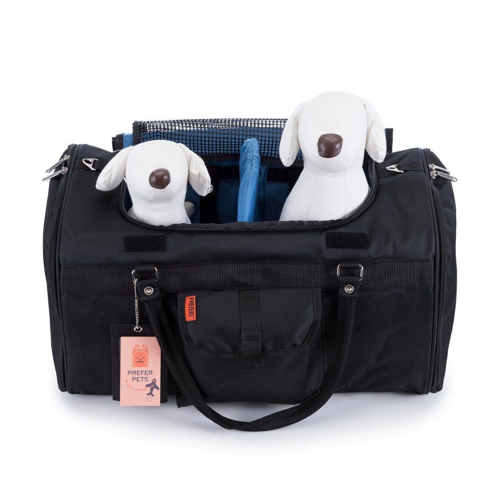 Prefer Pets Hideaway Duffel Twin XL Black FINAL SALE