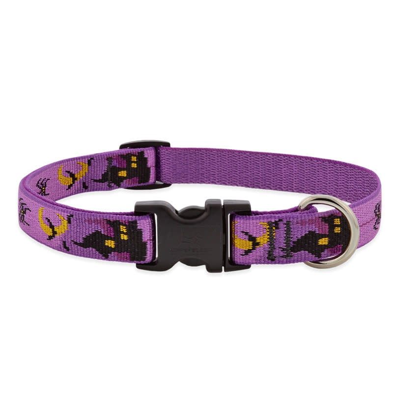 Lupine Halloween Collar Haunted House 3/4&quot; 13-22 FINAL SALE