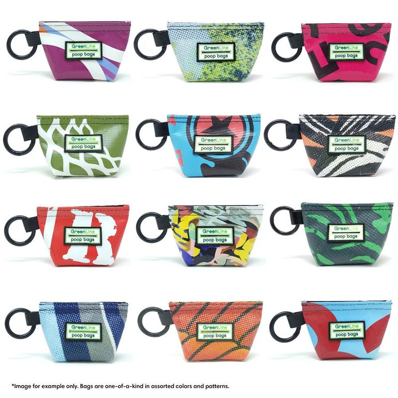 GreenLine Banner Poop Bag Pouch FINAL SALE