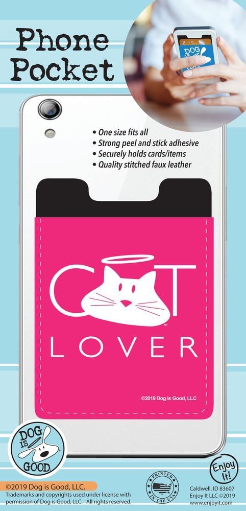 Enjoy It Phone Pocket Cat Lover (FINAL SALE)