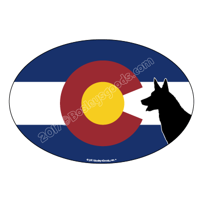 Bosleys Goods Sticker Oval Shepherd FINAL SALE