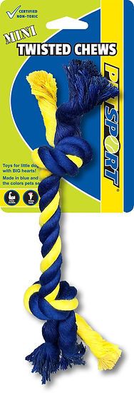 PetSport Two Knot Rope Mini 8&quot; FINAL SALE