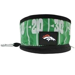 Pets First Denver Broncos Collapsible Bowl FINAL SALE