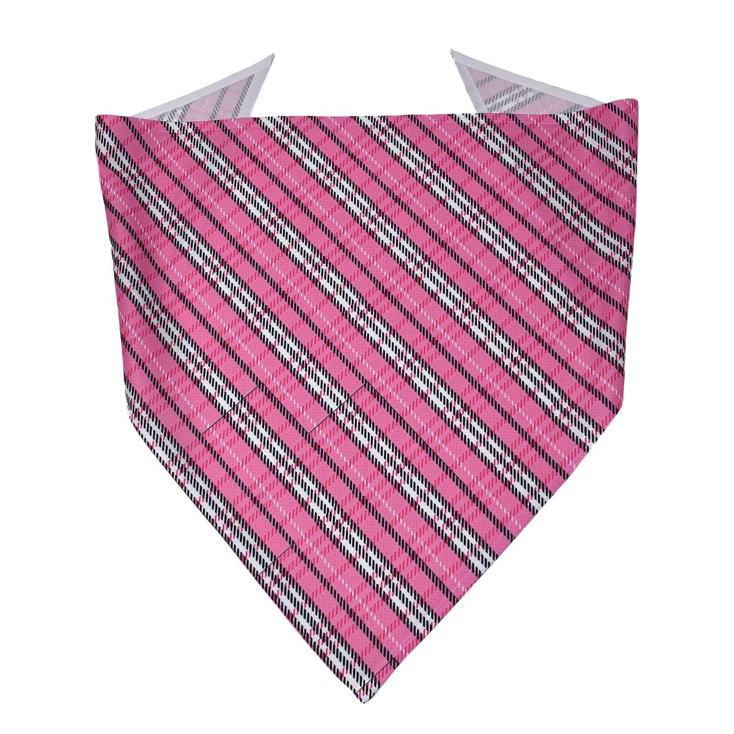 Yellow Dog Bandana Plaid Pink S FINAL SALE