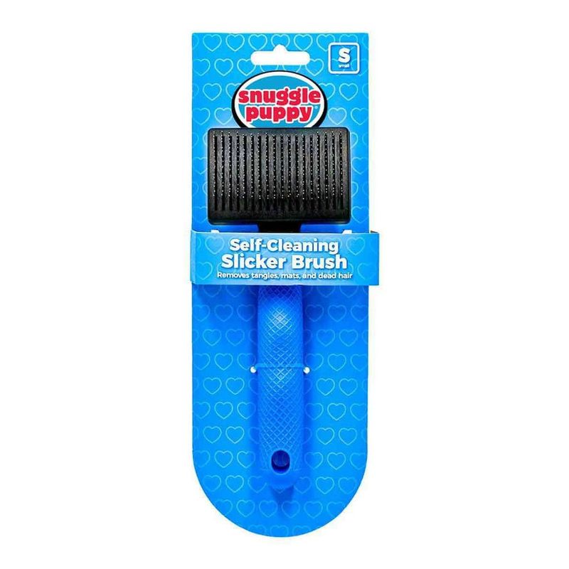 Snuggle Puppy Self Cleaning Slicker Brush S FINAL SALE