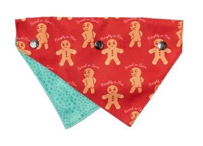 Fuzzyard Holiday Bandana Naughty Ginger S/M FINAL SALE