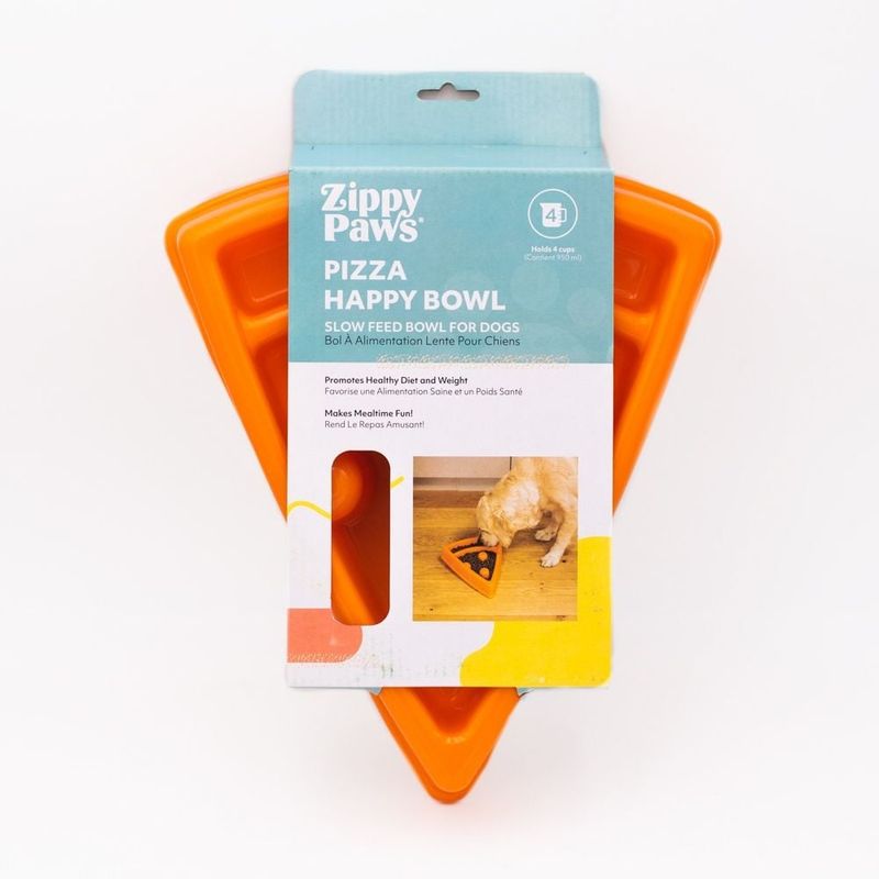 Zippy Paws Happy Bowls Pizza FINAL SALE