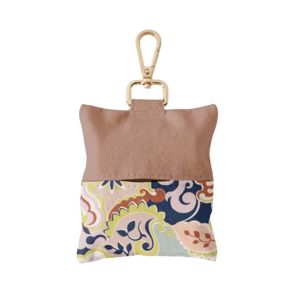 Pet Shop Canvas Waste Bag Dispenser Mod Paisley FINAL SALE