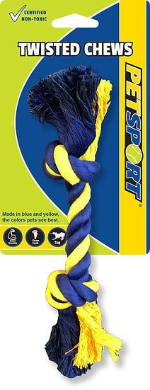 PetSport Two Knot Rope Small 9&quot; FINAL SALE