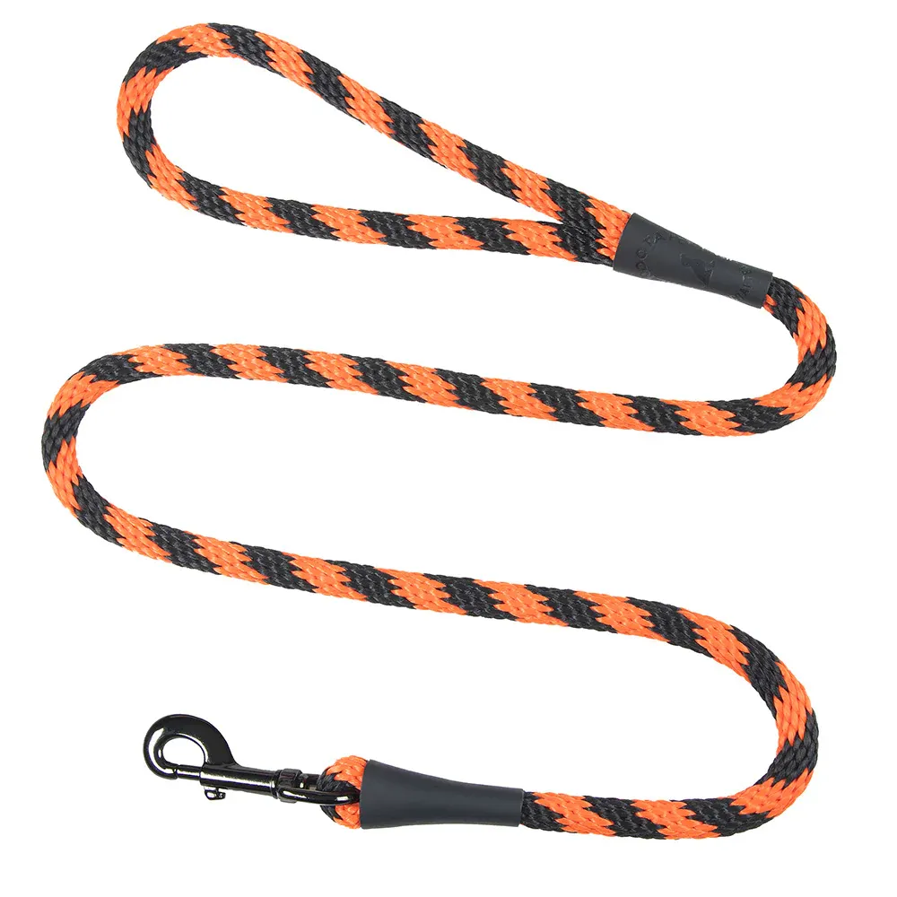 Mendota Snap Leash 1/2&quot; x 6ft Jack-O-Lantern FINAL SALE