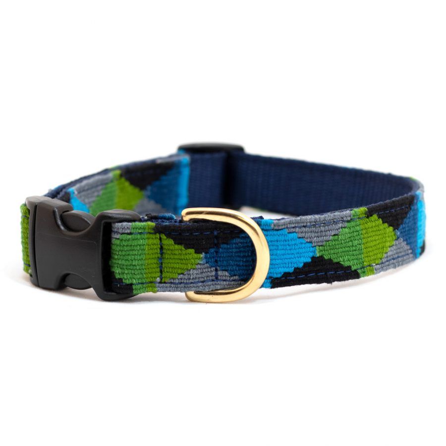 Auburn Collar Woven Argyle