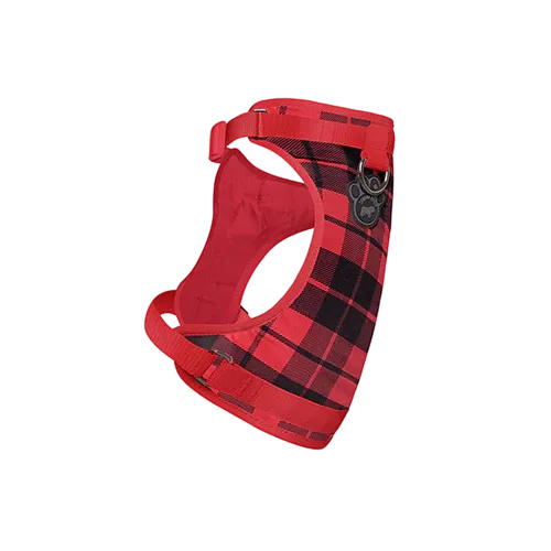 Canada Pooch Everything Harness Red Plaid