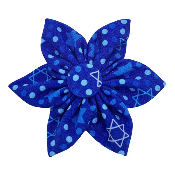 Huxley &amp; Kent Holiday Pinwheel Hanukkah Stars &amp; Dots S FINAL SALE