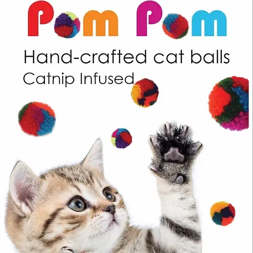 Goli Design Pom Pom Balls 6pk FINAL SALE