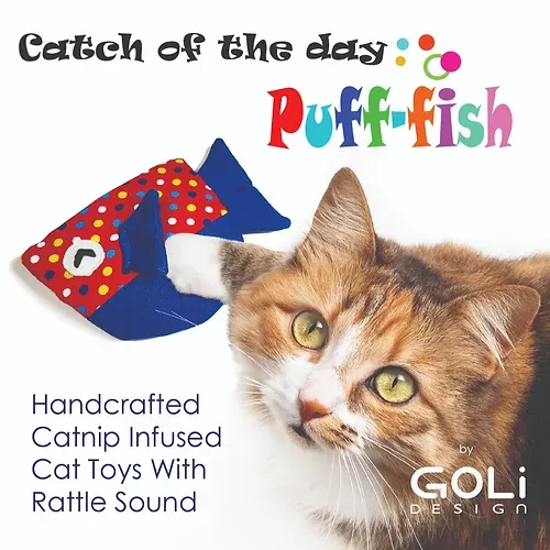 Goli Design Puff Fish FINAL SALE