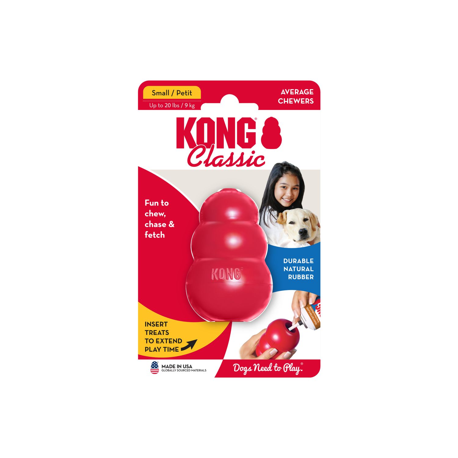 Kong Classic Kong S FINAL SALE