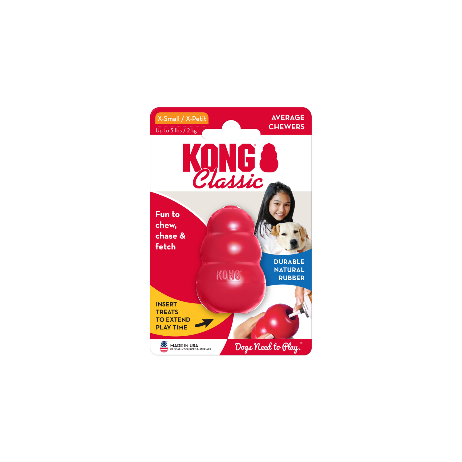 Kong Classic Kong XS FINAL SALE