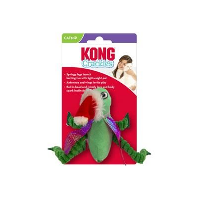 Kong Cat Holiday Crackles Grasshopper FINAL SALE
