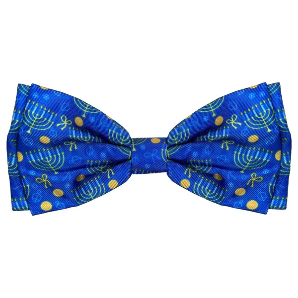 Huxley &amp; Kent Holiday Bow Tie Hanukkah XL FINAL SALE