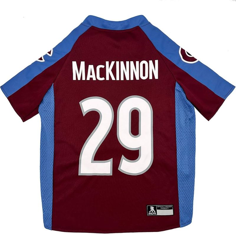 Pets First Colorado Avalanche Jersey Mackinnon
