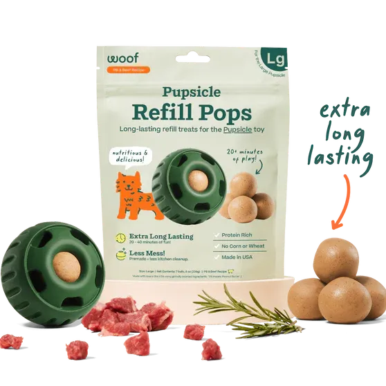 Woof Pops Beef Refill
