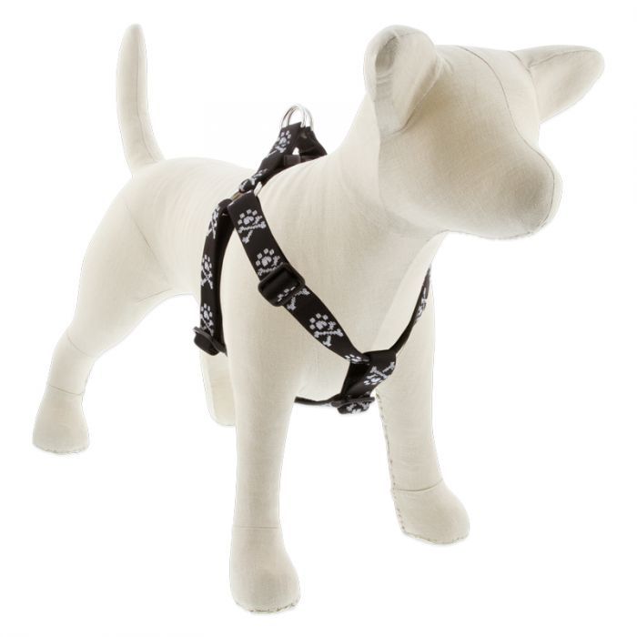 Lupine Step In Harness 1&quot; 19&quot;-28&quot;, Color: Bling Bonz