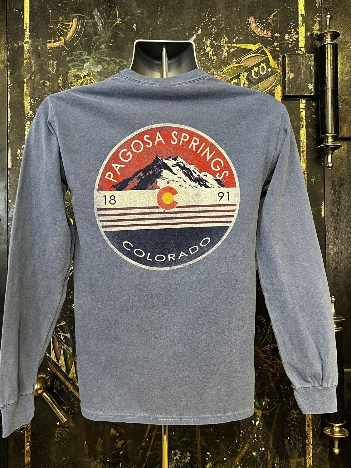 Feared Outlaw Mtns CO Symbol L/S Tee
