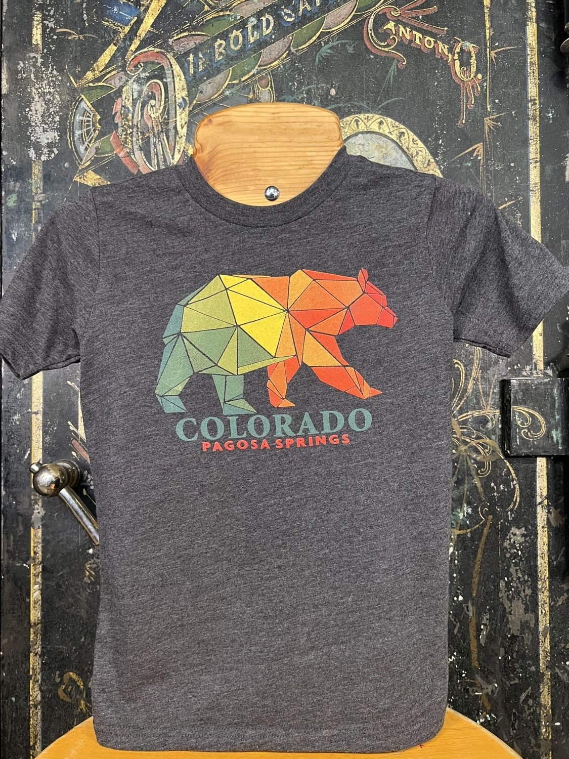 Moonrise V2 Bear Kids TB Tee Black